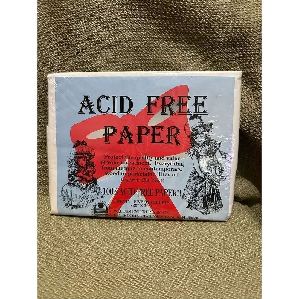 Vintage 100% Acid Free Paper NOS Weldon Enterprise USA Florida 25 Sheets